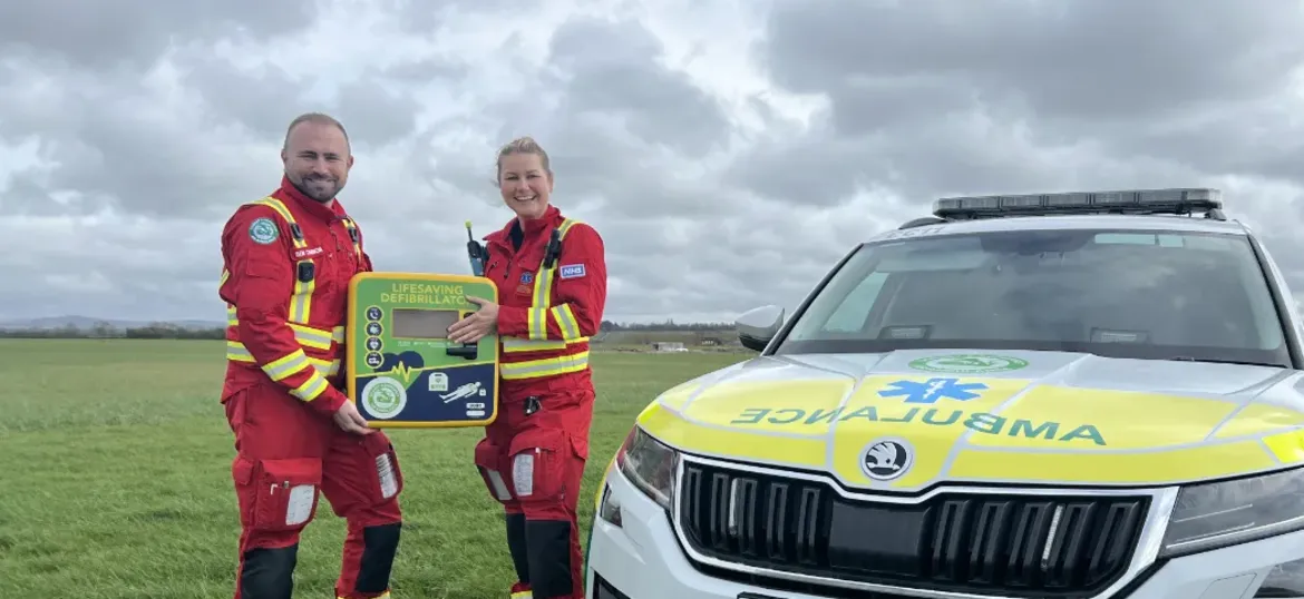 Donate for Defibrillators | Supporting our community and Dorset and Somerset Air Ambulance